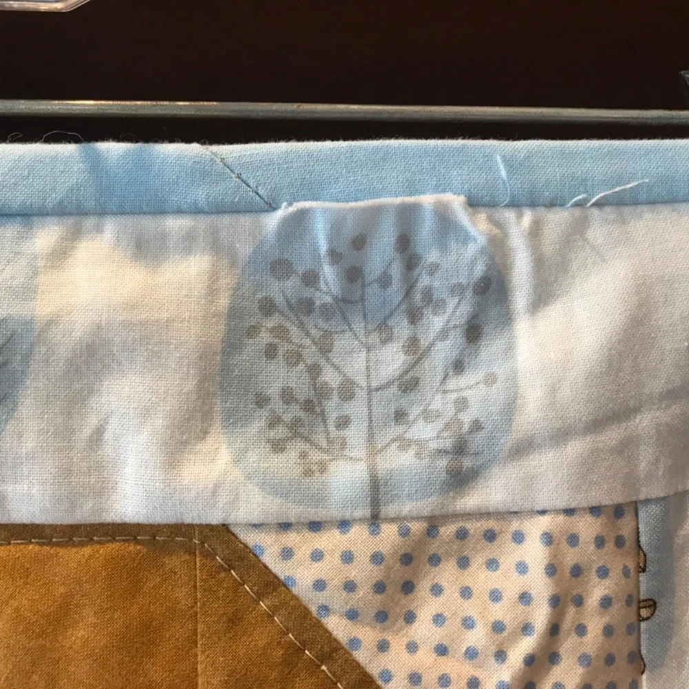 HANDCRAFTED BAMBI BABY QUILT 40 X 50
